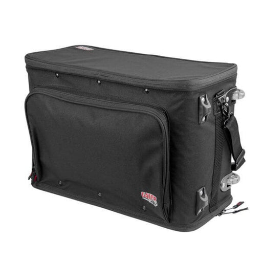 Gator GR - RACKBAG - 3UW Lightweight Audio Console Rack Bag 3U w/ Wheels (488508) - Gsus4