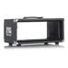 Gator GR - RETRORACK - 4BK Vintage Amp Vibe Rack Case 4U Black (488884) - Gsus4
