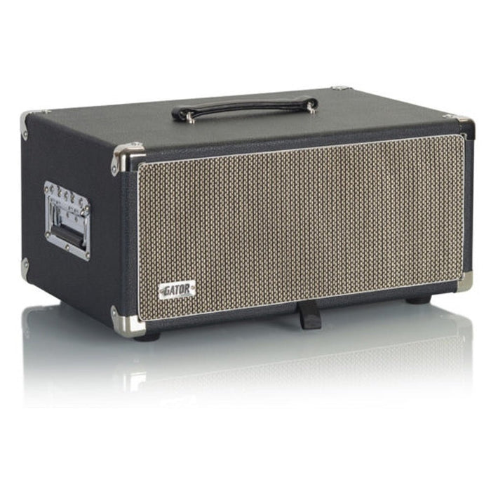 Gator GR - RETRORACK - 4BK Vintage Amp Vibe Rack Case 4U Black (488884) - Gsus4