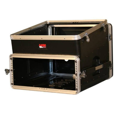 Gator GRC - 10X4 Molded PE Slant Top Audio Console Rack 10U Top 4U Bottom (488486) - Gsus4