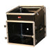 Gator GRC - 10X8 Molded PE Slant Top Audio Console Rack 10U Top 8U Bottom (488488) - Gsus4