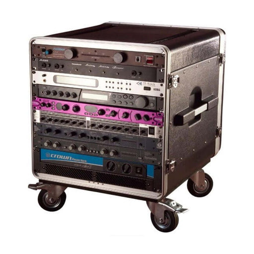 Gator GRC - BASE - 14 Molded PE Audio Console Rack 14U 21inch Deep w/ Casters (488494) - Gsus4