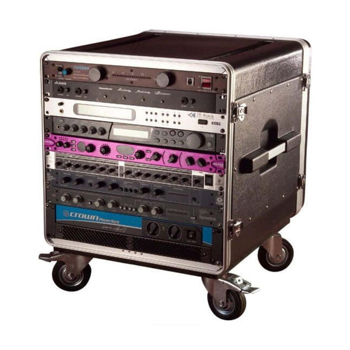 Gator GRC - BASE - 14 Molded PE Audio Console Rack 14U 21inch Deep w/ Casters (488494) - Gsus4