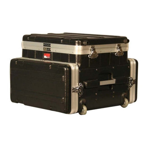Gator GRC - STUDIO4GO - W Molded PE Audio Rack Laptop / Mixer Over 4U w/ Wheels (488495) - Gsus4