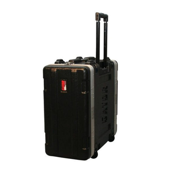 Gator GRR - 4L Molded PE Audio Console Rack Case 4U w/ Wheels (488499) - Gsus4