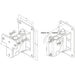 Genelec 402 Adjustable Wall Mount for 8000 Classic Series Studio Monitors - Black (Each)