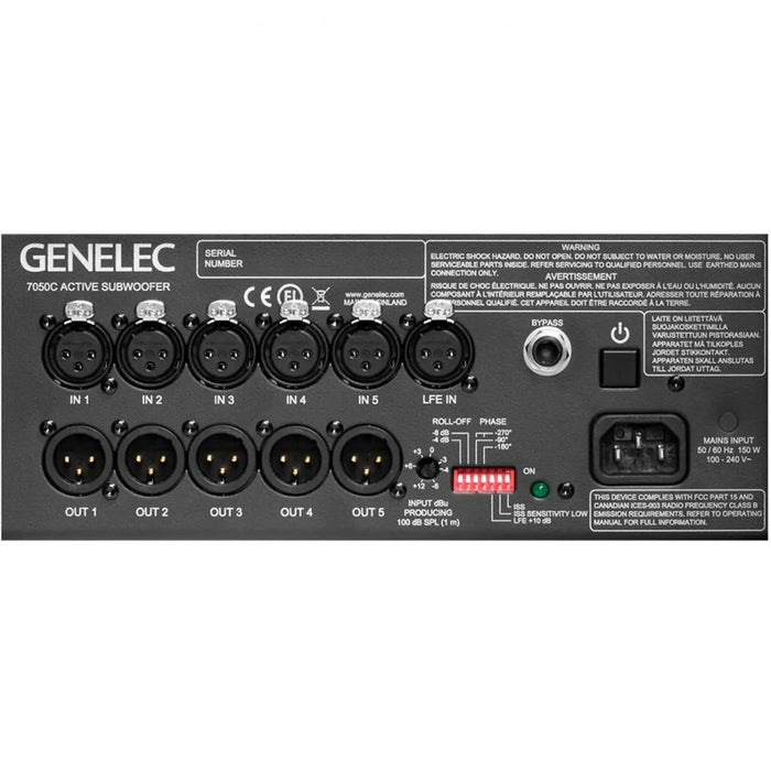 Genelec Classic Series 7050C 8" Active Studio Subwoofer
