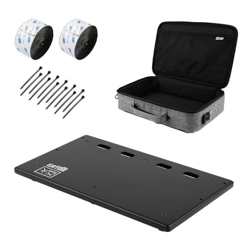 GGator x Vertex | Travel Lite 17" x 10" Pedalboard w/ Gig Bag (489720) - Gsus4