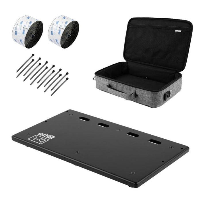 GGator x Vertex | Travel Lite 17" x 10" Pedalboard w/ Gig Bag (489720) - Gsus4