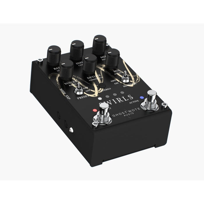 Ghost Note Audio Daedalus Effects SWIRLS Tri-Stereo Chorus + Pitch Shifter + VCA Compressor Pedal (GN-SWIRLS) - Gsus4
