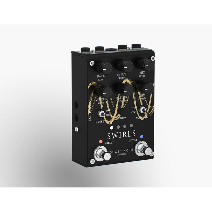 Ghost Note Audio Daedalus Effects SWIRLS Tri-Stereo Chorus + Pitch Shifter + VCA Compressor Pedal (GN-SWIRLS) - Gsus4