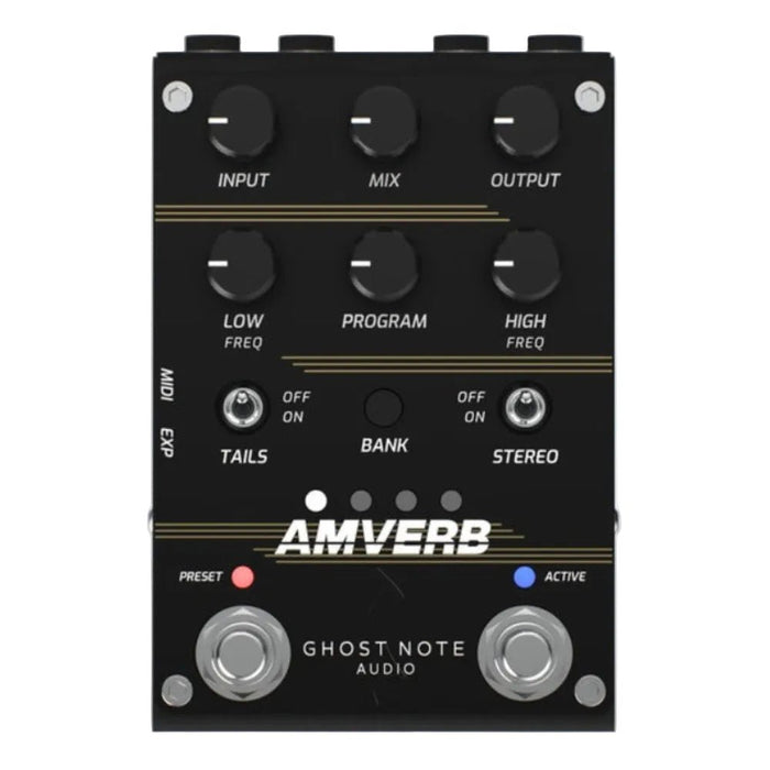 Ghost Note Audio Daedalus Faceplates - Amverb (Faceplate Only) (GN-FACEPLATE-AMVERB) - Gsus4