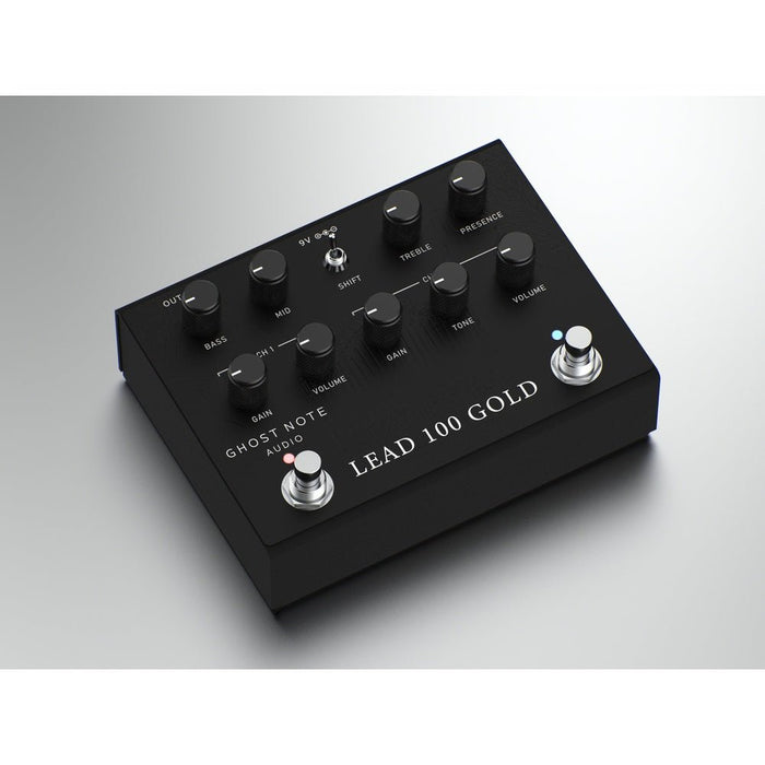 Ghost Note Audio LEAD 100 GOLD Preamp Pedal based on Marshall Lead 100 MOSFET Amp (GN-LEAD100) - Gsus4