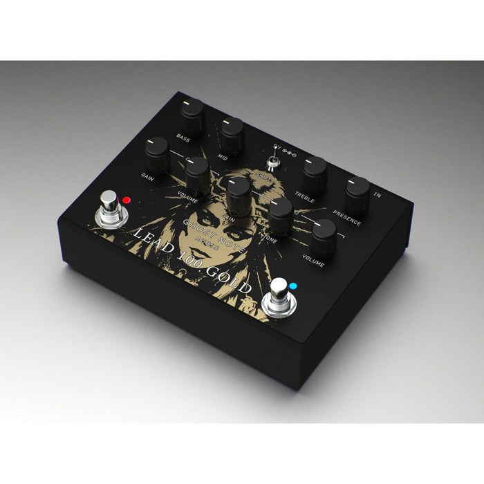 Ghost Note Audio LEAD 100 GOLD Preamp Pedal based on Marshall Lead 100 MOSFET Amp (GN-LEAD100) - Gsus4