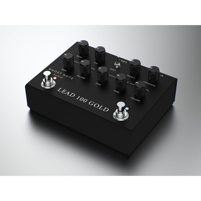 Ghost Note Audio LEAD 100 GOLD Preamp Pedal based on Marshall Lead 100 MOSFET Amp (GN-LEAD100) - Gsus4