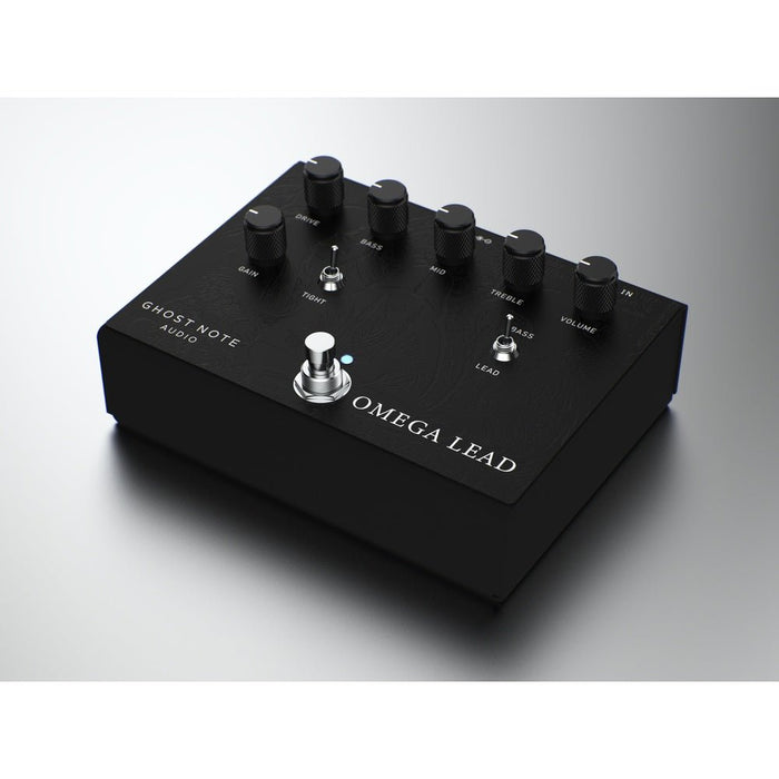Ghost Note Audio OMEGA LEAD (Black) Preamp Pedal based on Sunn Beta Lead Amp (GN-OMEGABK) - Gsus4