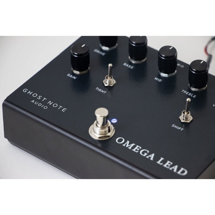 Ghost Note Audio OMEGA LEAD (Black) Preamp Pedal based on Sunn Beta Lead Amp (GN-OMEGABK) - Gsus4