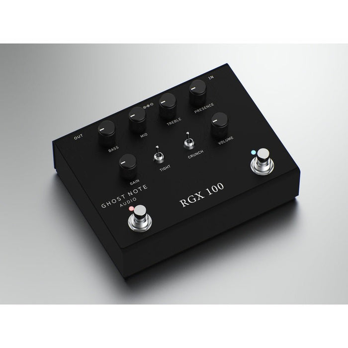 Ghost Note Audio RGX 100 (Black) Preamp Pedal based on Randall RG100ES Amp (GN-RGX100BK) - Gsus4