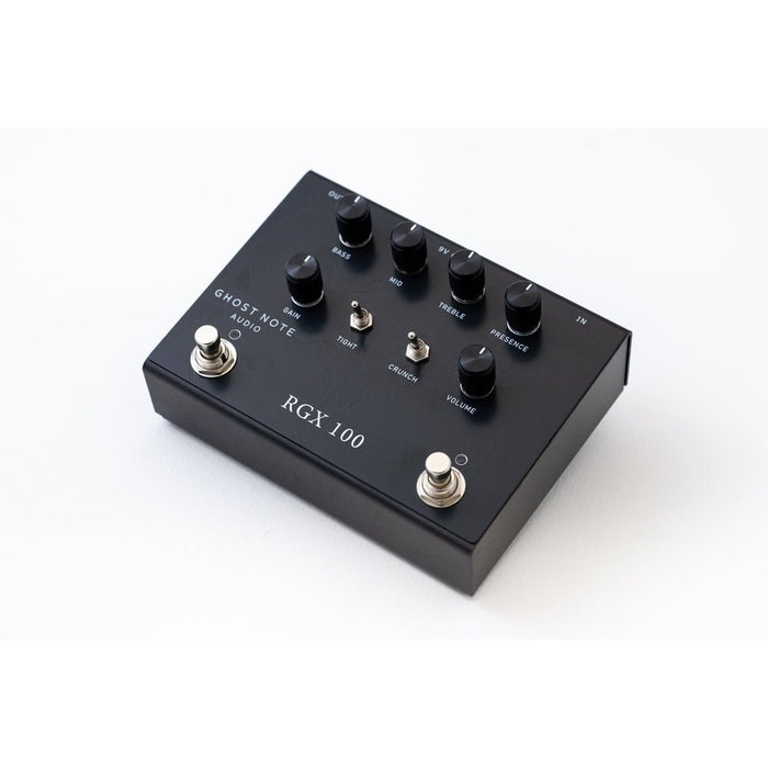 Ghost Note Audio RGX 100 (Black) Preamp Pedal based on Randall RG100ES Amp (GN-RGX100BK) - Gsus4