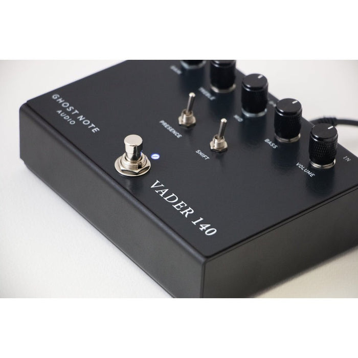 Ghost Note Audio VADER 140 (Black) Preamp Pedal based on Ampeg VH-140C (GN-VADER140BK) - Gsus4