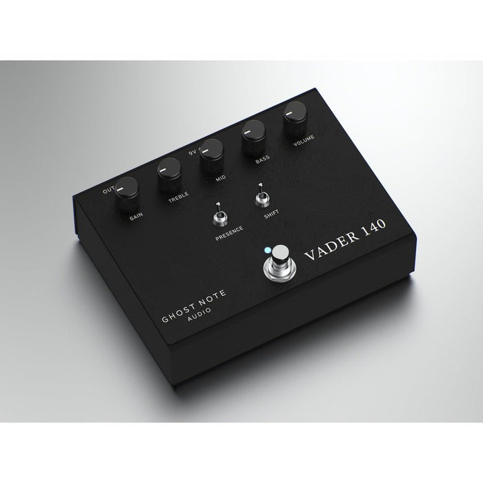 Ghost Note Audio VADER 140 (Black) Preamp Pedal based on Ampeg VH-140C (GN-VADER140BK) - Gsus4