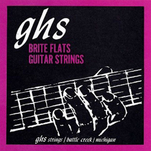 GHS | 710 | Brite Flats | Electric Guitar Strings | Light 10 - 46 (751142) - Gsus4