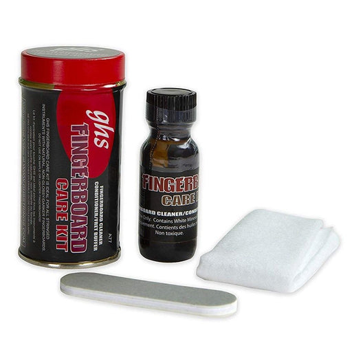 GHS | A77 | Fretboard Care Kit | Fret Buffer, GHS Fingerboard Cleaner/Conditioner & Cloth (751970) - Gsus4