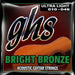GHS | BB10U | Bright Bronze | Acoustic Guitar Strings | Ultra Light 10 - 46 (751239) - Gsus4