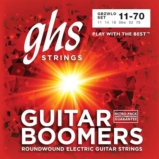 GHS | GBZWLO | Guitar Boomers | Zakk Wylde Signature | Nickel - Plated Electric Guitar Strings | 11 - 70 (751093) - Gsus4