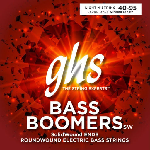 GHS | L4045 | Bass Boomers | Bass 4 - String | Solid Wound | Light 45 - 95 (752978) - Gsus4