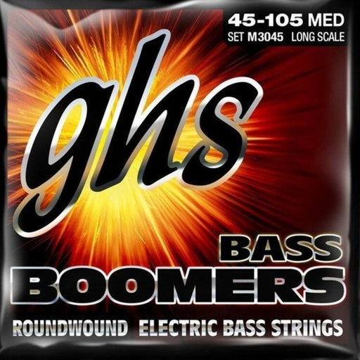GHS | M3045 | Bass Boomers | Bass 4 - String | Roundwound | Med 45 - 105 LongScale (751163) - Gsus4