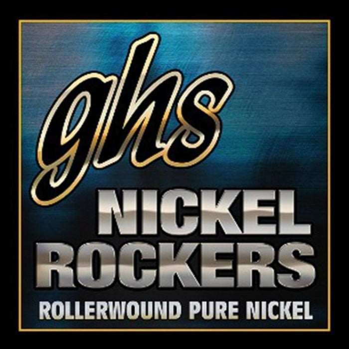GHS | R+RL | Nickel Rockers | Pure Nickel Electric Guitar Strings | 10 - 46 (751129) - Gsus4