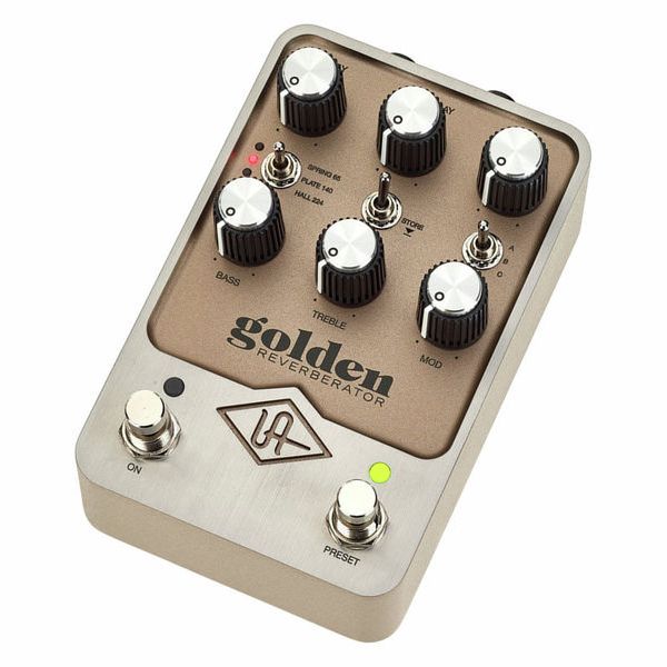 Universal Audio | UAFX Golden Reverberator | A Stompbox Filled with Classic Studio Reverbs