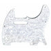 Gotoh 3-Ply TL-Style Electric Guitar Pickguard in White Pearl (Pk-1) (APG103) - Gsus4