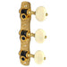 Gotoh 35G1800 Classical Guitar Tuning Machines on Decorative Plate in Solid Brass Finish (3+3) (A35G18002M) - Gsus4