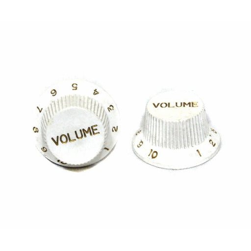 Gotoh ABS ST-Style Volume Knobs in White (Pk-2) (AKW240V) - Gsus4