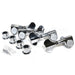 Gotoh GB707 Series Electric Bass Guitar Tuning Machines in Chrome Finish (4-inline) (AGB70LC) - Gsus4
