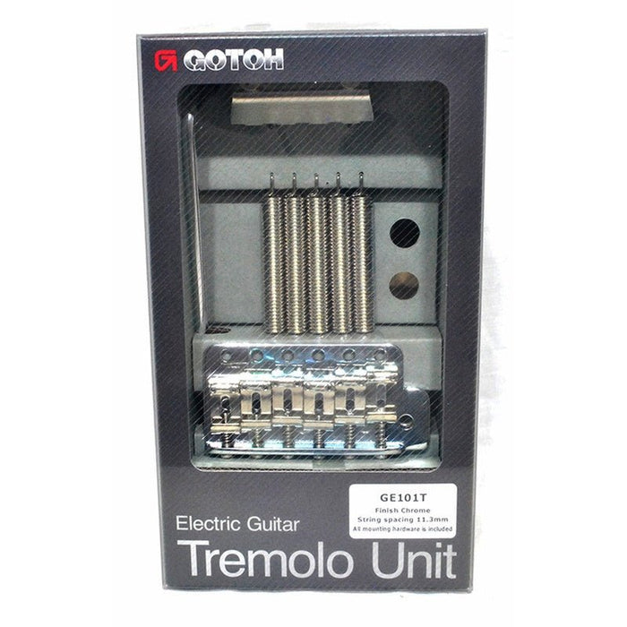 Gotoh GE101T Vintage 6-point Tremolo Bridge in Chrome Finish (AGE101TC) - Gsus4