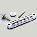 Gotoh GE103B Tune-O-Matic Electric Guitar Bridge (Nashville) in Chrome Finish (AGE103BC) - Gsus4