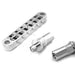 Gotoh GE103BT Tune-O-Matic Electric Guitar Bridge (Nashville) in Chrome Finish (AGE103BTC) - Gsus4