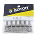 Gotoh S101 Series Bent-steel 11.3mm Electric Guitar Saddles in a Nickel finish (Set of 6) (AS101N) - Gsus4