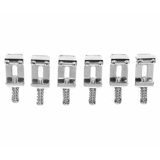 Gotoh S101 Series Bent-steel 11.3mm Electric Guitar Saddles in a Nickel finish (Set of 6) (AS101N) - Gsus4