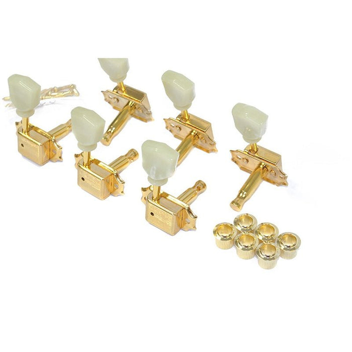 Gotoh SD90 Series Acoustic/Electric Tuning Machines in Gold Finish (3+3) (ASD90SLGG) - Gsus4