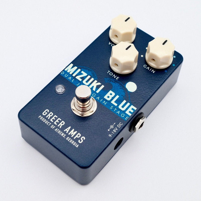 Greer Amps | Mizuki Blue | Dual JFET Gain Stage Overdrive () - Gsus4