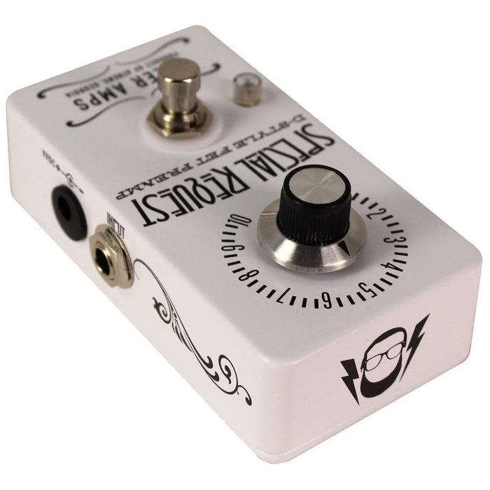 Greer Amps Special Request Dumble Style FET Preamp Boost (White) (Greer-Special-Request-White) - Gsus4