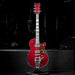 Gretsch | G6134TFM - NH | Nigel Hendroff Penguin Ebony FB | Dark Cherry Metallic Flame | Pre - Loved (Droff-Penguin) - Gsus4