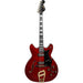 Hagstrom 67' Viking II Semi-Hollow Guitar in Wild Cherry Transparent (HSVIK67WCT) - Gsus4