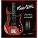 Hagstrom 8-String Custom Gauge Nickel Wound Electric Bass String Set [15-95] (HSHBS8) - Gsus4