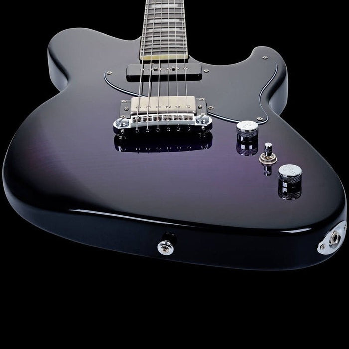 Hagstrom Adina Electric Guitar in Purple Burst Gloss (HSADINAPRB) - Gsus4