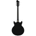 Hagstrom Alvar Semi-Hollow Guitar in Black Gloss (HSALVBLK) - Gsus4